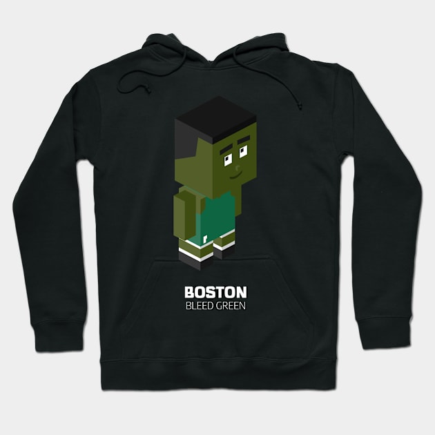 Boston Basketball Hoodie by YungBick